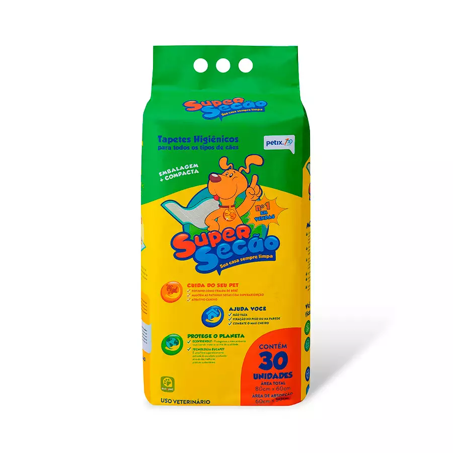 Tapete Higiênico para Cachorro Super Secão